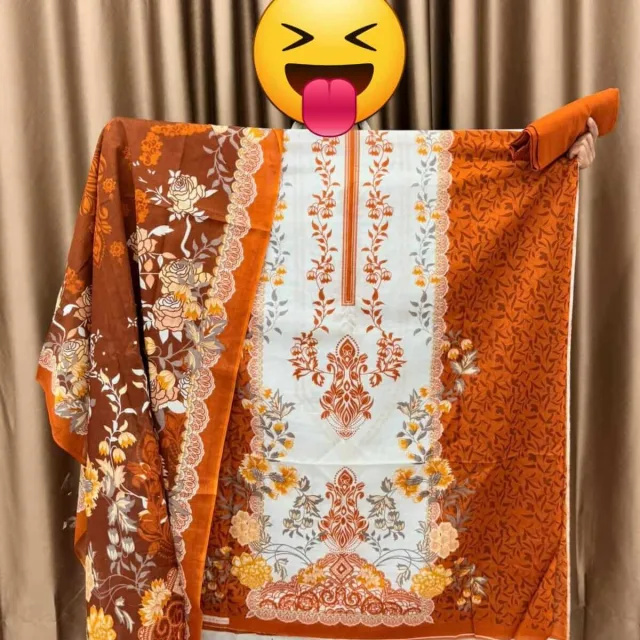 Kalamkari Kashmiri Three Piece