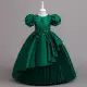 Girls Lace Flower Girl Dress Birthday Party Wedding Princess Gown for Kids in Bangladesh — product photo 4 — shop Bangladesh | RADANAN