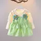 new girl baby round neck dress children flowers cotton skirt 0-5 Years — product photo 2 — shop Bangladesh | RADANAN