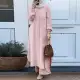 Muslim Abaya Set for Women S-5XL | Dubai Style Loose Two Piece Outfit