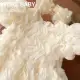 Newborn Baby Mesh Puff Sleeve Summer Princess Soft Cotton Christening Dresses — product photo 3 — shop Bangladesh | RADANAN