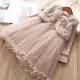 Baby Girl Winter Princess Dress Double Layer Sweater Outfit — product photo 3 — shop Bangladesh | RADANAN