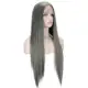 silkstraight dark gray high temperature silk wig chemical — product photo 4 — shop Bangladesh | RADANAN