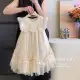 2026 Summer Fashion Girls' Stylish Flutter Sleeve 3D Floral Tulle Puffy Dress Baby Korean Style Birthday Princess Dress Trendy — product photo 3 — shop Bangladesh | RADANAN