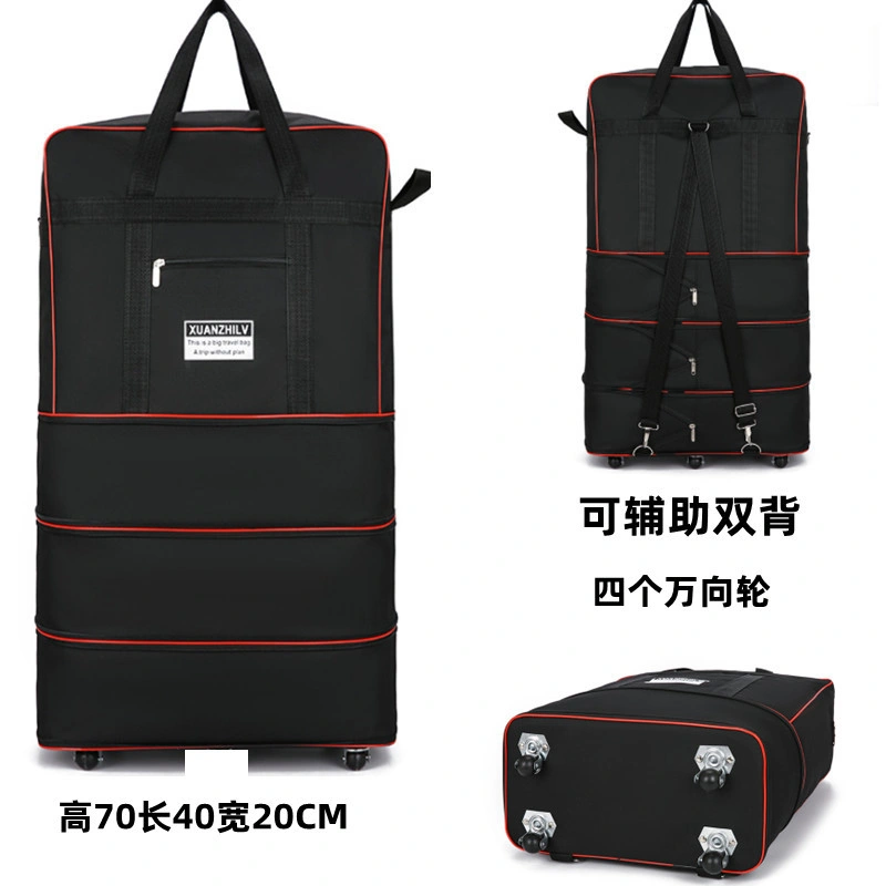 Folding Travel Bag Luggage Case Universal Wheel Storage Box Large Capacity — product photo 9 — shop Bangladesh | RADANAN