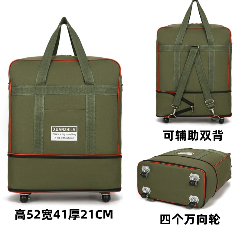 Folding Travel Bag Luggage Case Universal Wheel Storage Box Large Capacity — product photo 3 — shop Bangladesh | RADANAN