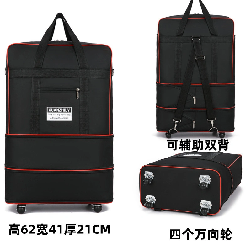 Folding Travel Bag Luggage Case Universal Wheel Storage Box Large Capacity — product photo 6 — shop Bangladesh | RADANAN