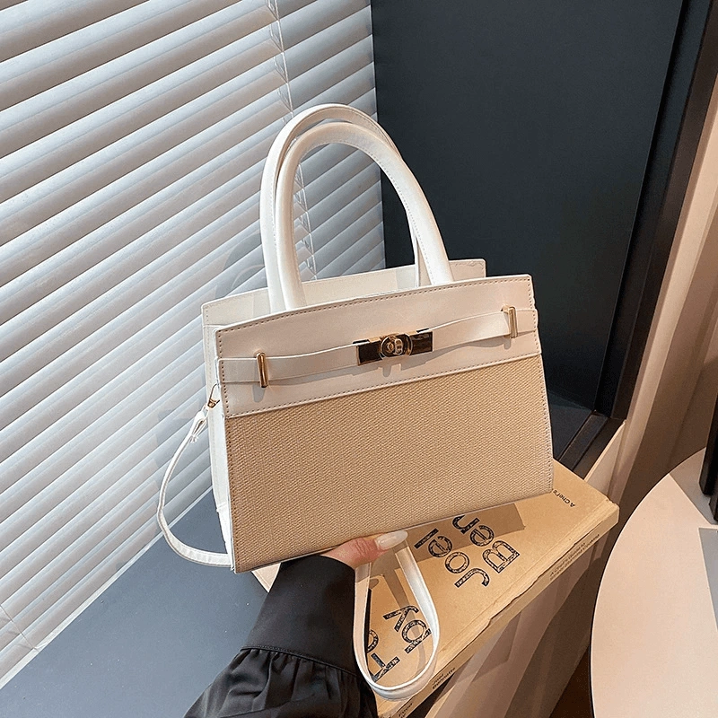 Women’s Color Blocking Handbag | Fashion Shoulder Bag Bangladesh — product photo 3 — shop Bangladesh | RADANAN