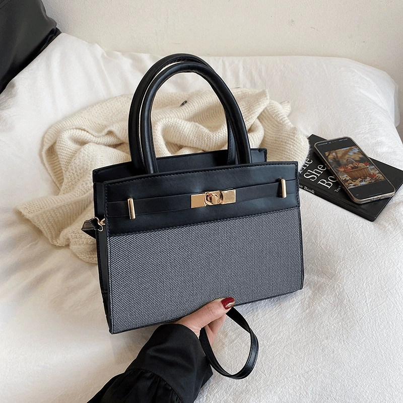 Women’s Color Blocking Handbag | Fashion Shoulder Bag Bangladesh — product photo 6 — shop Bangladesh | RADANAN