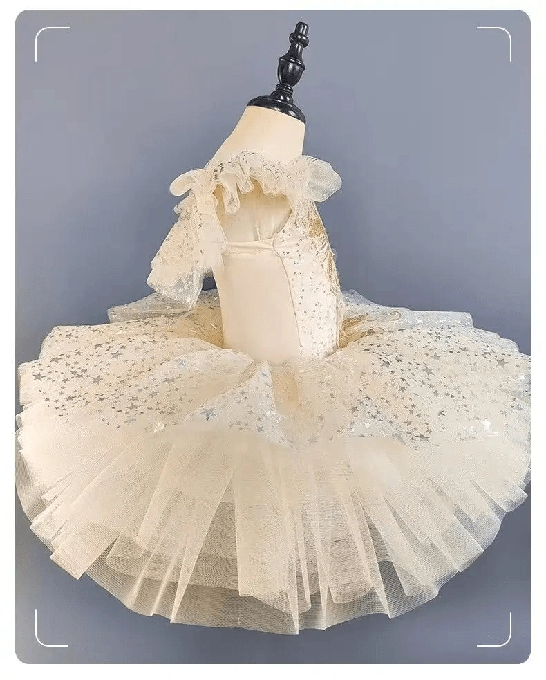 Girls Ballet Dance Dress Baby Princess Party Costume Toddler Pettiskirt Dress — product photo 5 — shop Bangladesh | RADANAN
