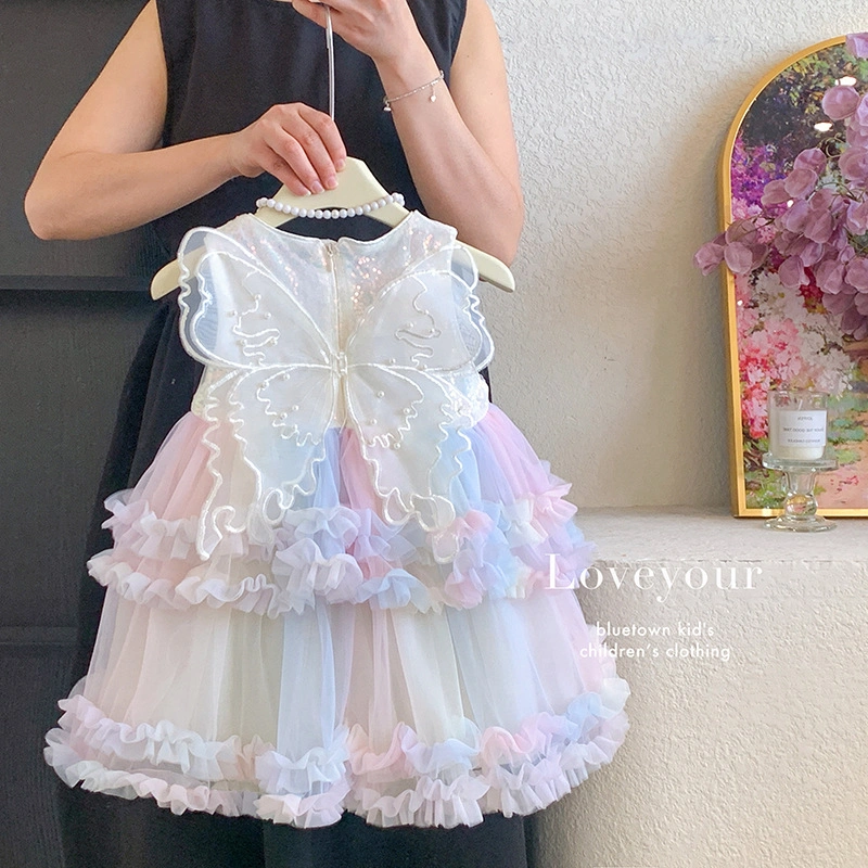 Baby Girl Stylish Dress Set – Korean Fashion Kids Party Outfit Premium — product photo 5 — shop Bangladesh | RADANAN