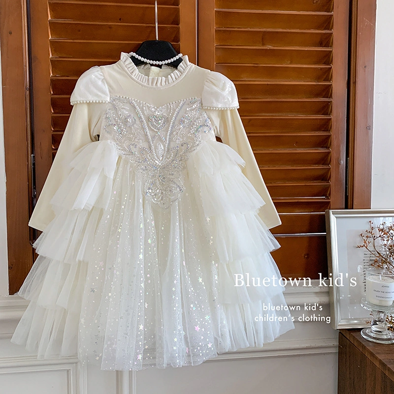 Girls' Winter Dress, Accessible Luxury, Classy Birthday Party Performance — product photo 3 — shop Bangladesh | RADANAN