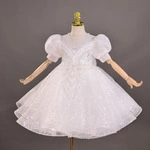 Girls Elegant Party Dress – Sleeveless Kids Princess Dress for Birthday & Wedding — product photo 4 — shop Bangladesh | RADANAN