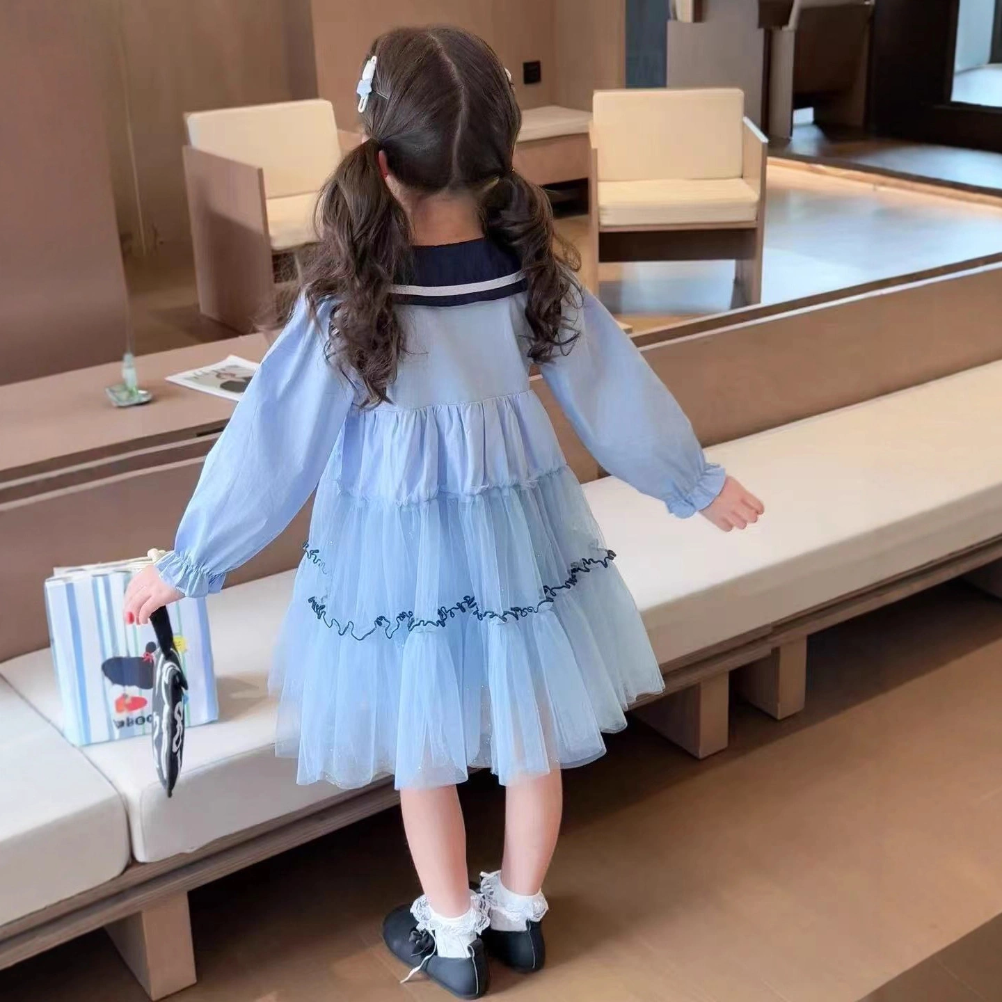 Baby Girl Princess Dress – Stylish Kids Party Outfit Premium (BD) — product photo 4 — shop Bangladesh | RADANAN