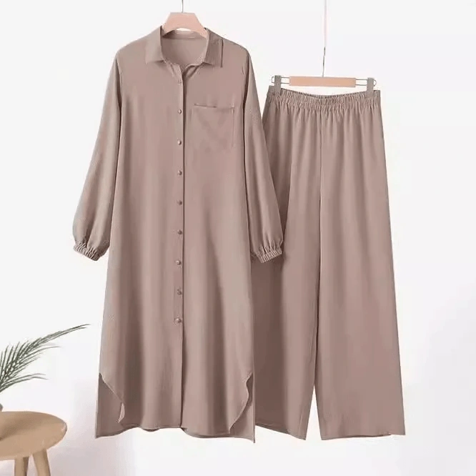 Muslim Abaya Set for Women S-5XL | Dubai Style Loose Two Piece Outfit — product photo 5 — shop Bangladesh | RADANAN