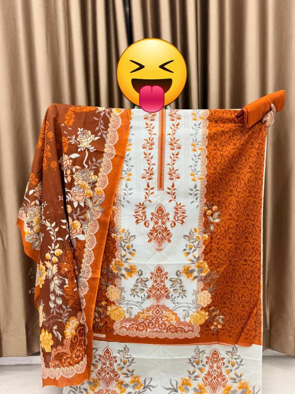 Kamalkari Kashmiri Three Piece