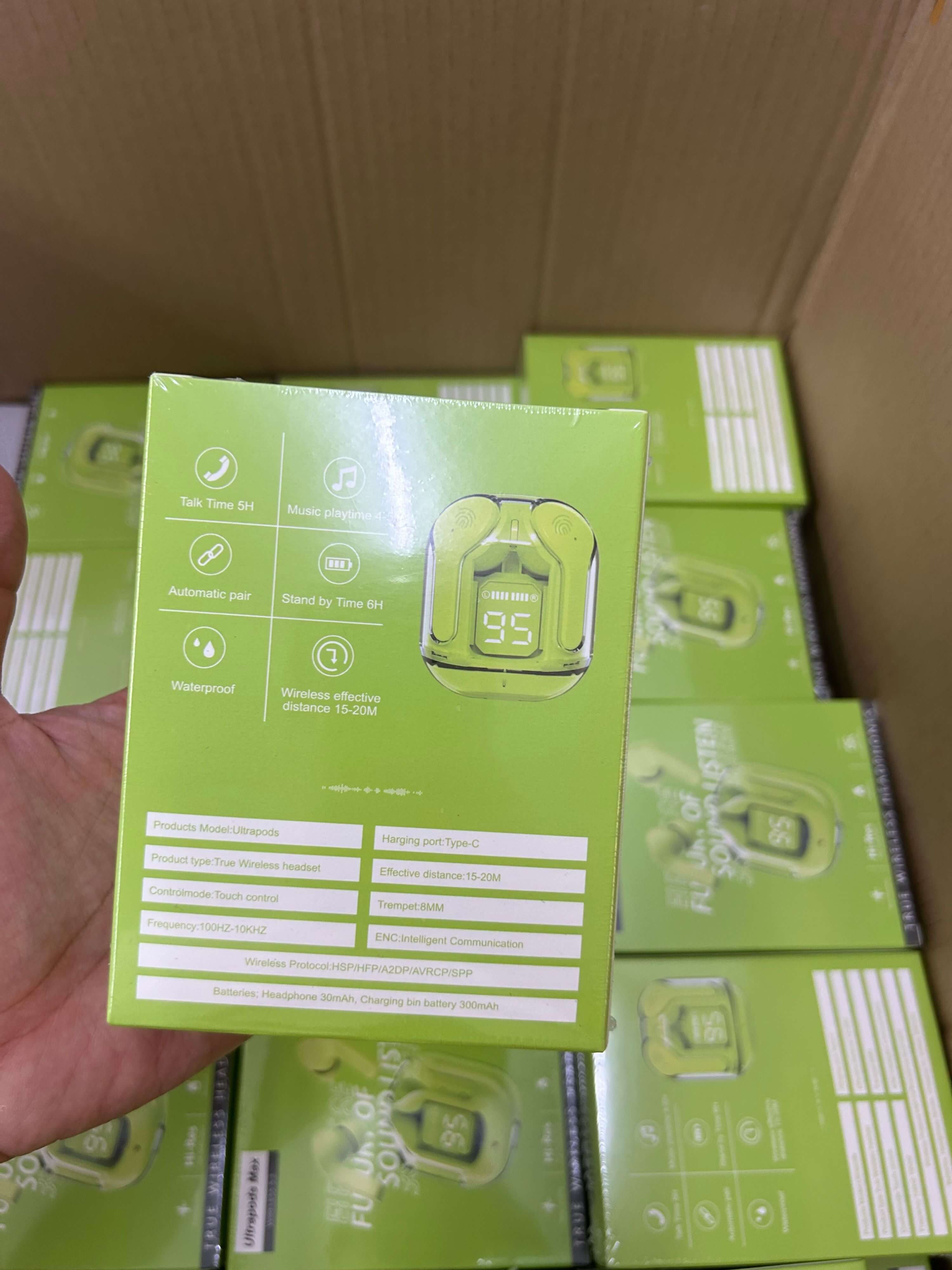 Ultrapods Max Wireless 5.3 Led Digital Display — product photo 2 — shop Bangladesh | RADANAN