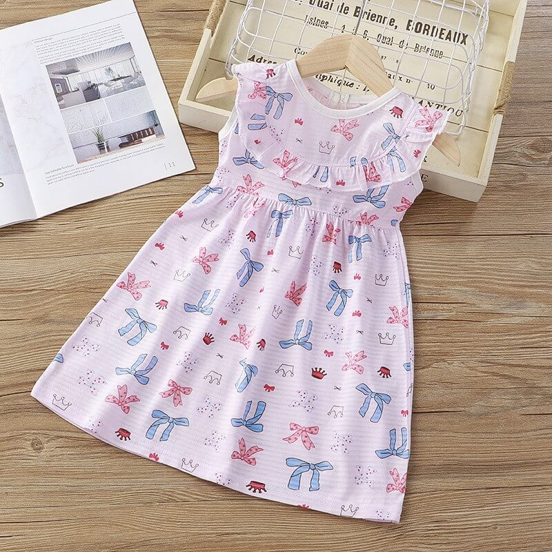Toddler Girls Dresses 0-5 years old baby girls clothes 2026 Korean clothes — product photo 8 — shop Bangladesh | RADANAN