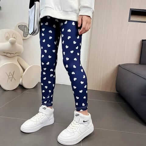 9-12 Years Girls Tie Dye Stretch Leggings — product photo 3 — shop Bangladesh | RADANAN