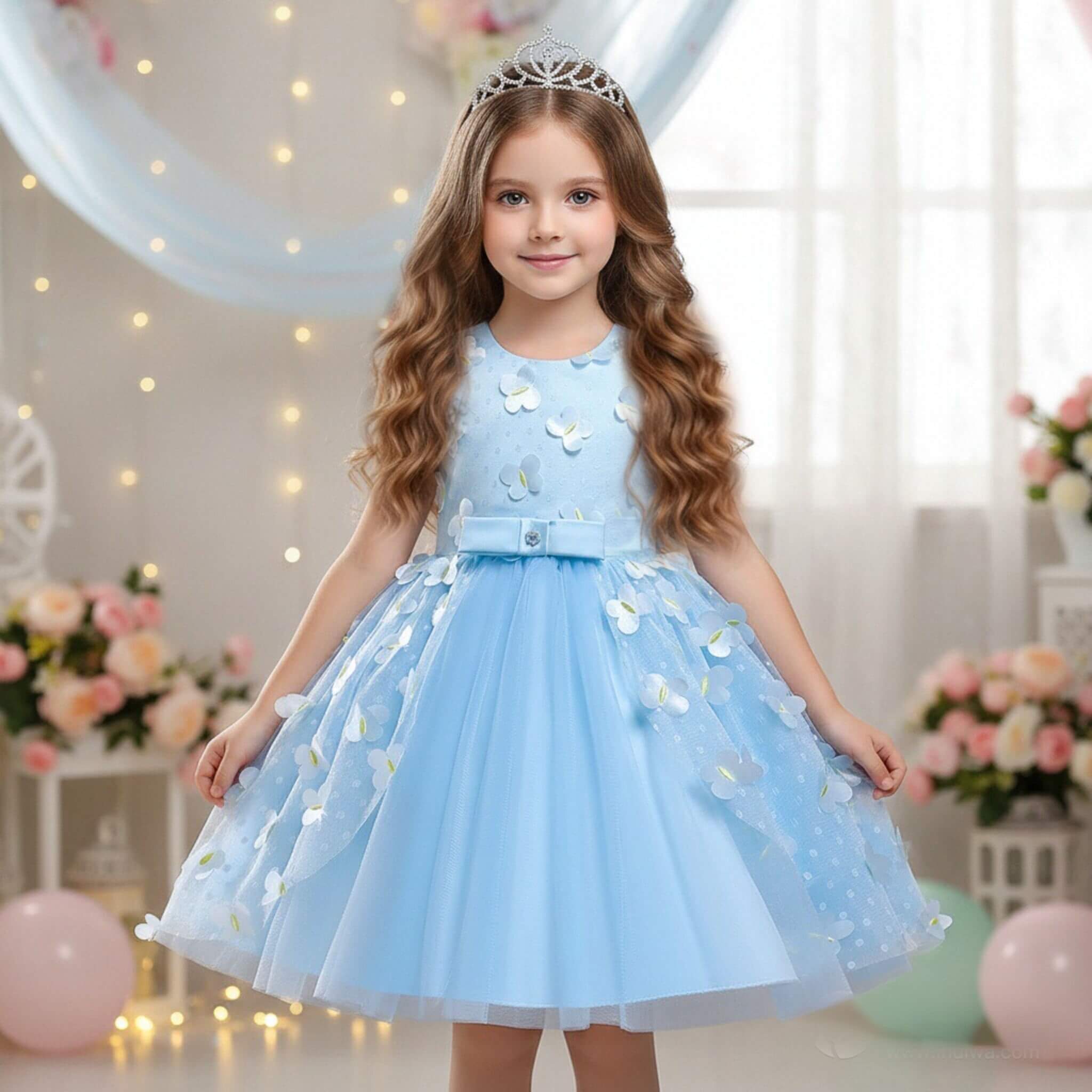 Kids Girl Dress for Wedding Lovely Tutu Dresses for Girls — product photo 2 — shop Bangladesh | RADANAN