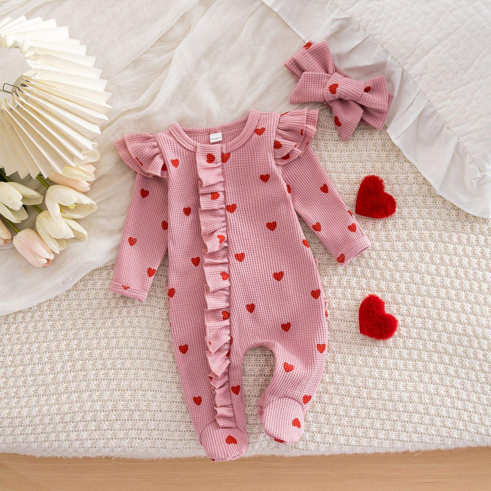 European American Style Printed Cotton Spandex One-Piece Jumpsuit — product photo 2 — shop Bangladesh | RADANAN