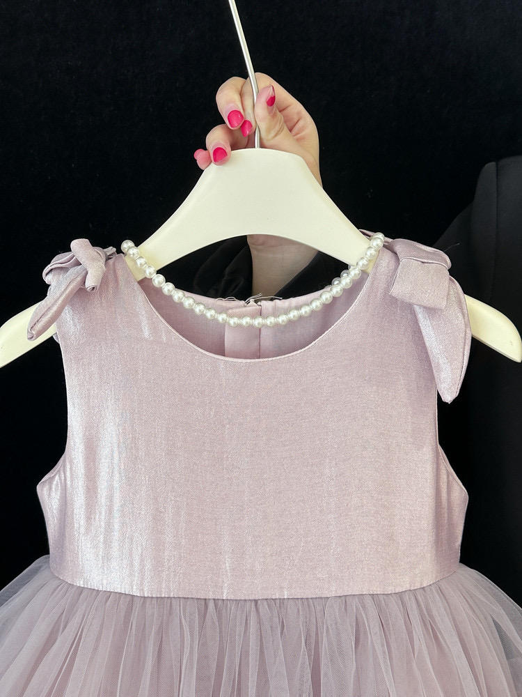 Summer O-Neck Princess Dress for Girls — product photo 4 — shop Bangladesh | RADANAN