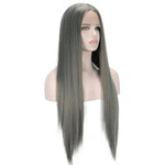 silkstraight dark gray high temperature silk wig chemical — product photo 5 — shop Bangladesh | RADANAN
