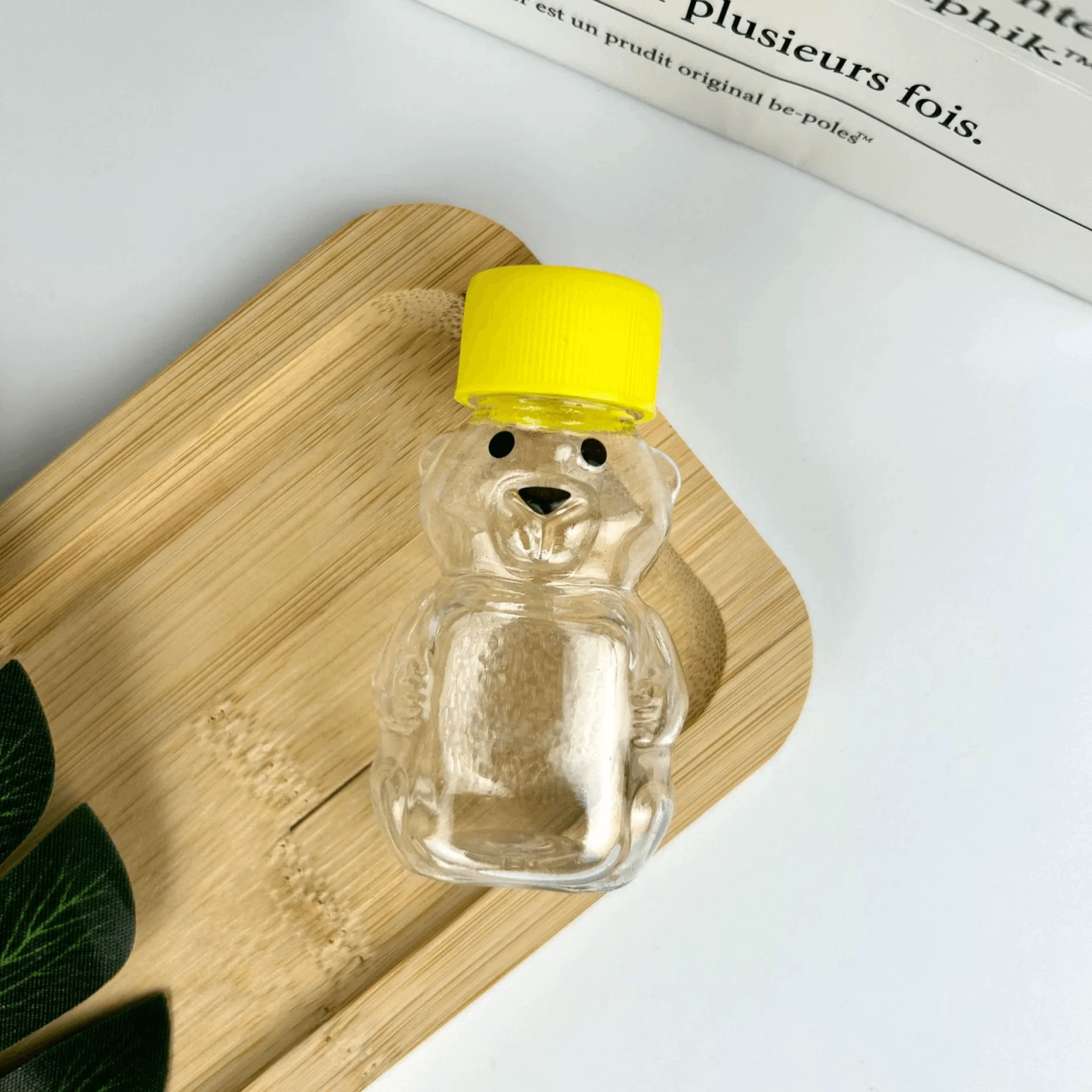 60ml Clear Plastic Bear-Shaped Juice Bottle with Color Cap — buy online in Bangladesh — RADANAN